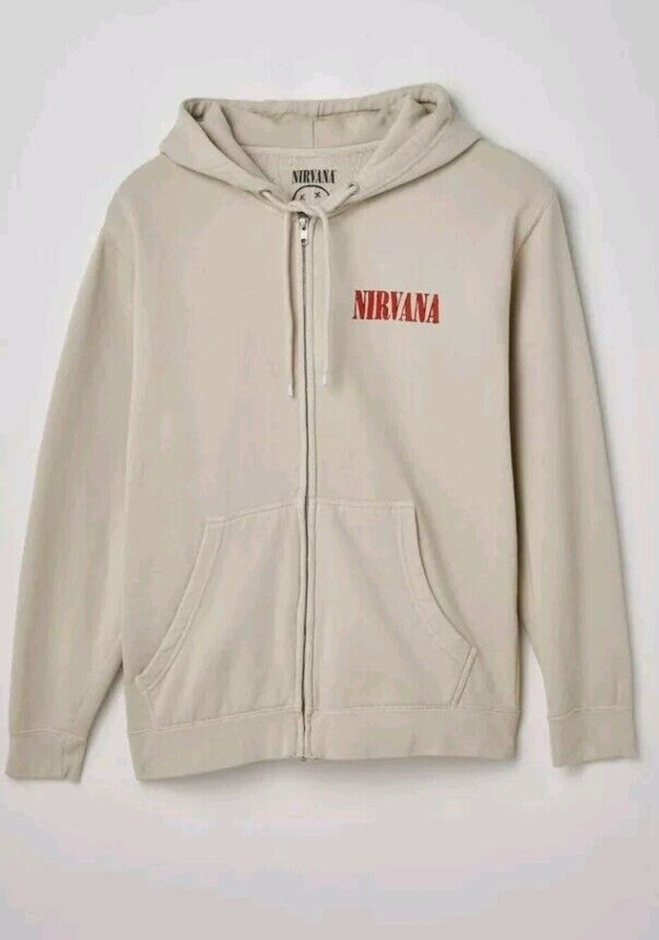 Men's Nirvana In Utero Hoodie Sweatshirt Sz Small